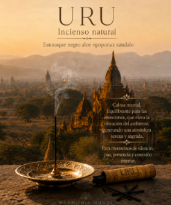 Alternative view of URU incienso natural