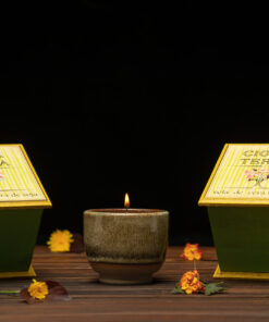 VELAS AROMÁTICAS DE CERA DE SOJA